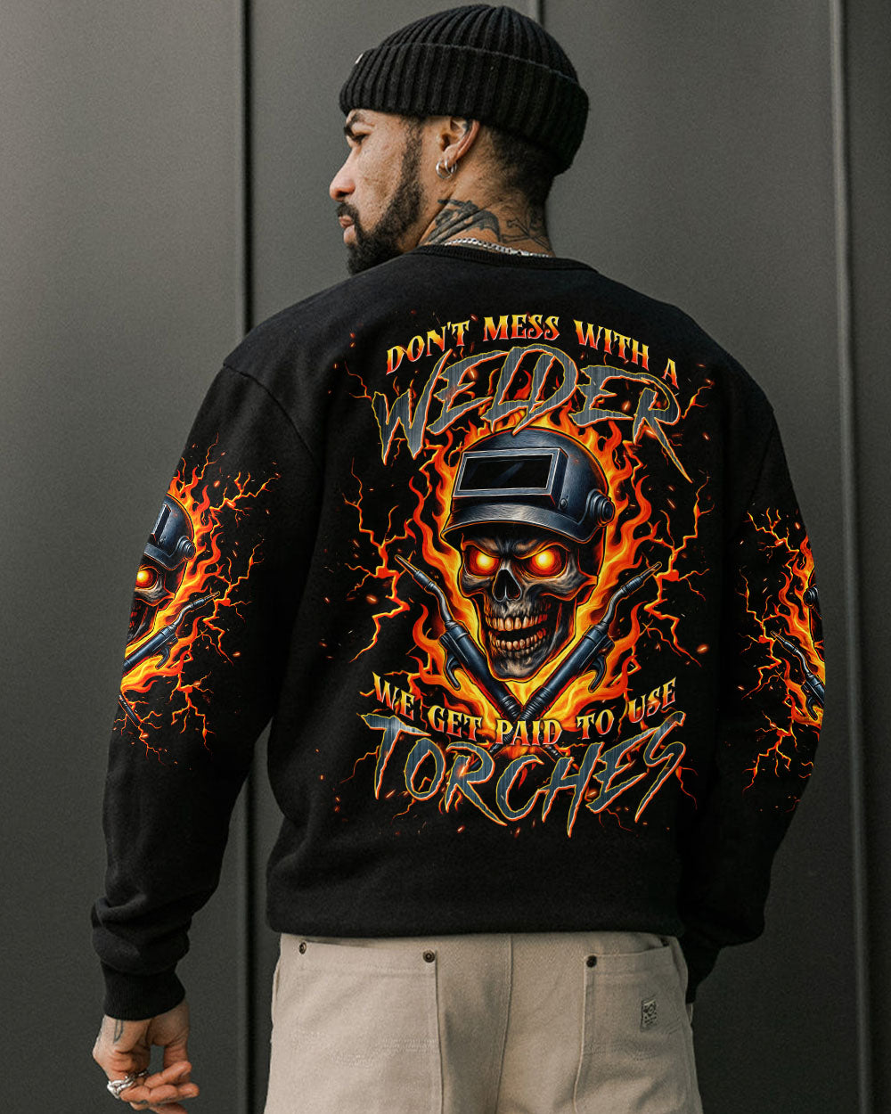DON'T MESS WITH A WELDER ALL OVER PRINT - TLNT2907252
