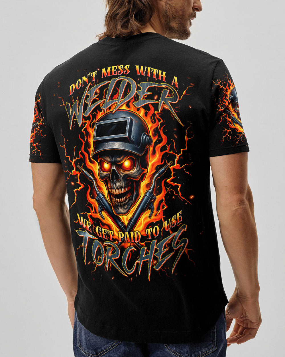 DON'T MESS WITH A WELDER ALL OVER PRINT - TLNT2907252