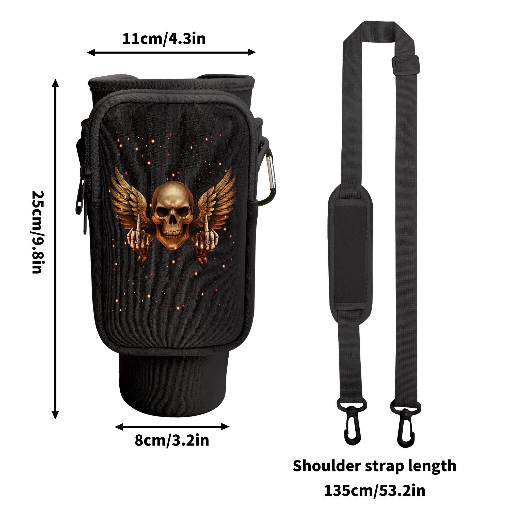 MY GIVE A F IS BROKEN TUMBLER CARRIER BAG - YHHN2508256