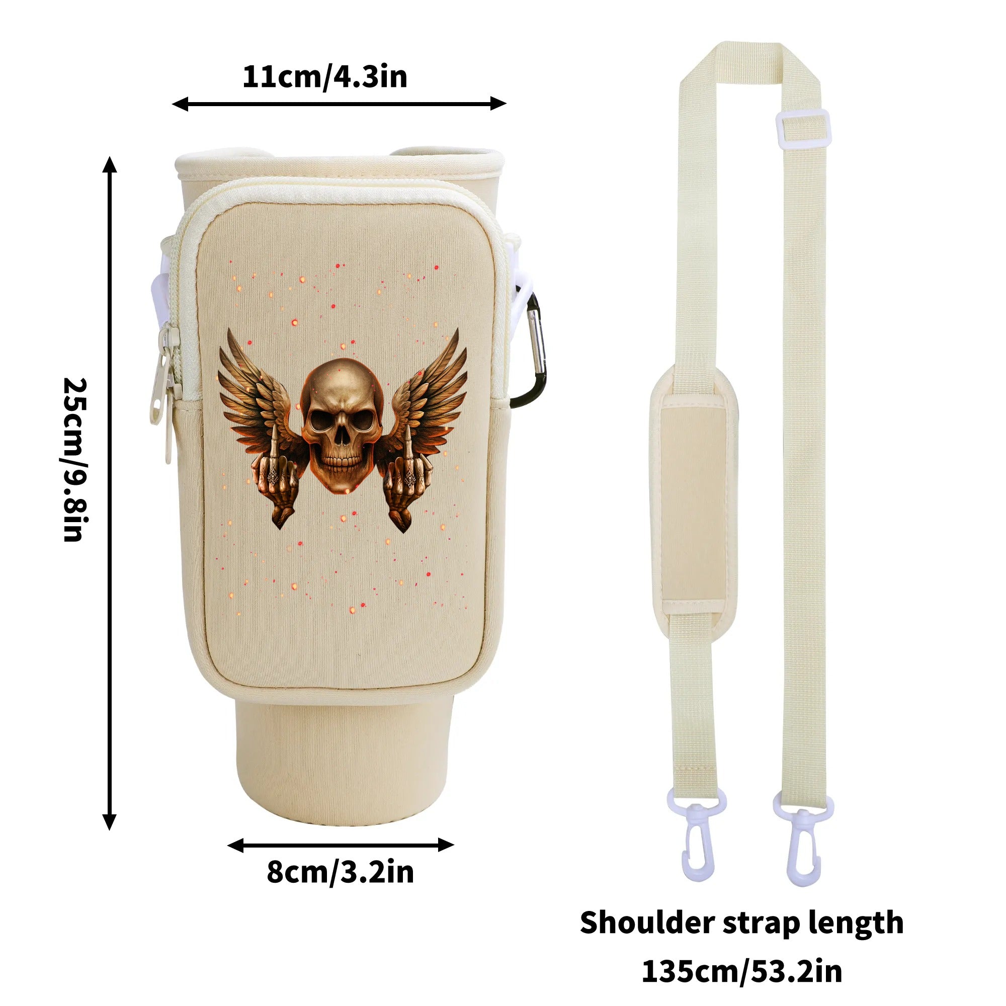 MY GIVE A F IS BROKEN TUMBLER CARRIER BAG - YHHN2508256