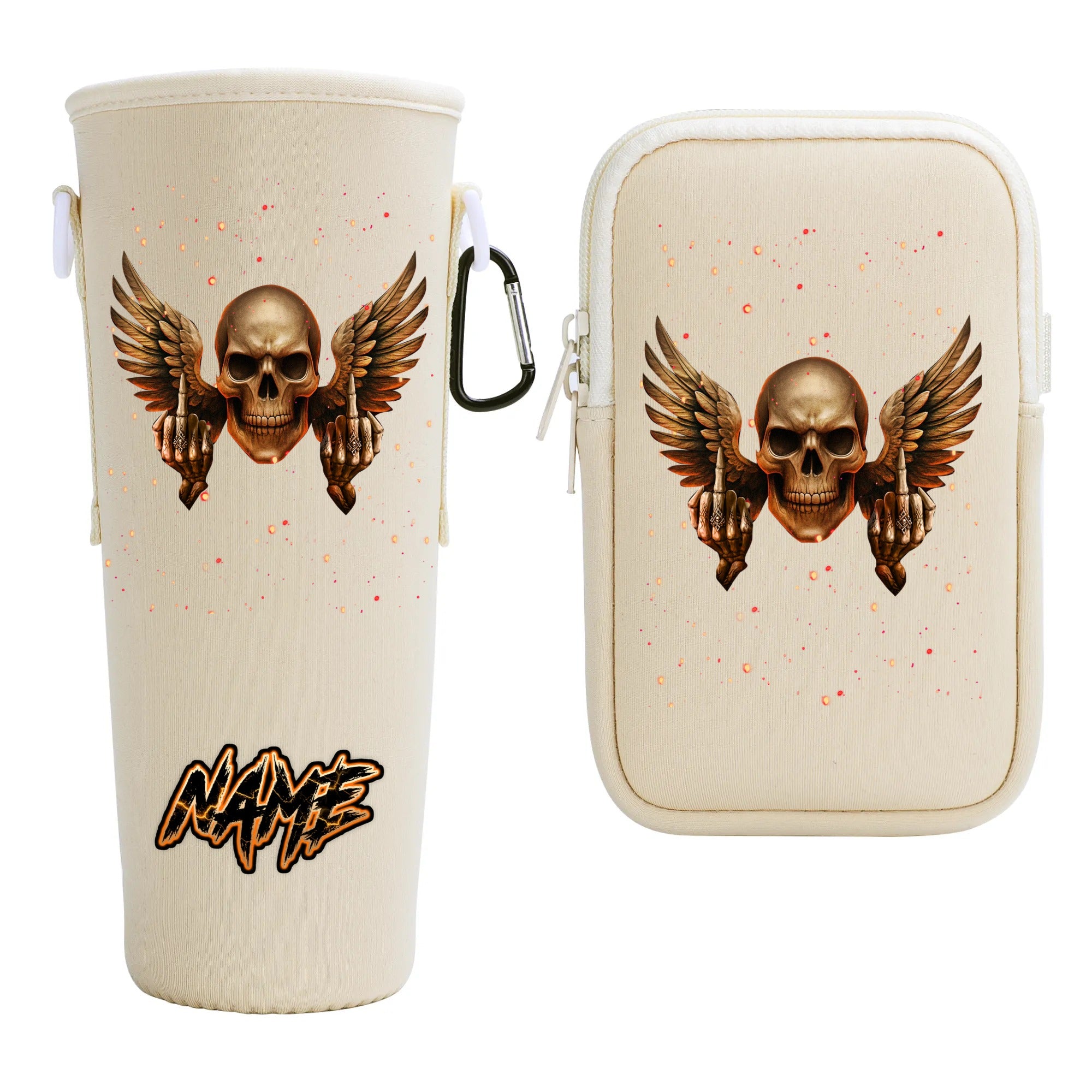 MY GIVE A F IS BROKEN TUMBLER CARRIER BAG - YHHN2508256