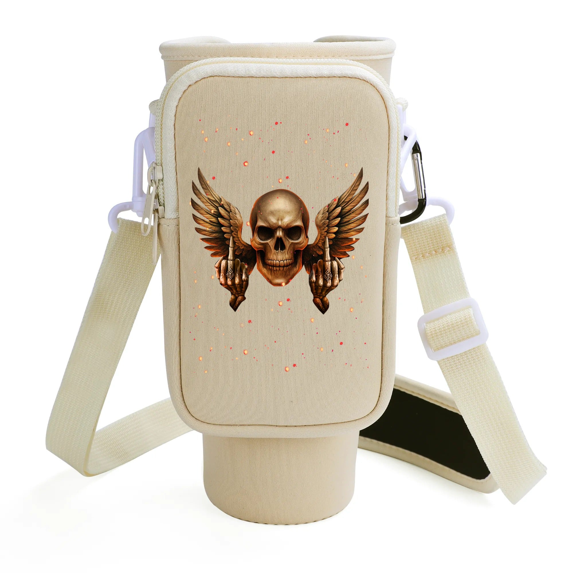 MY GIVE A F IS BROKEN TUMBLER CARRIER BAG - YHHN2508256