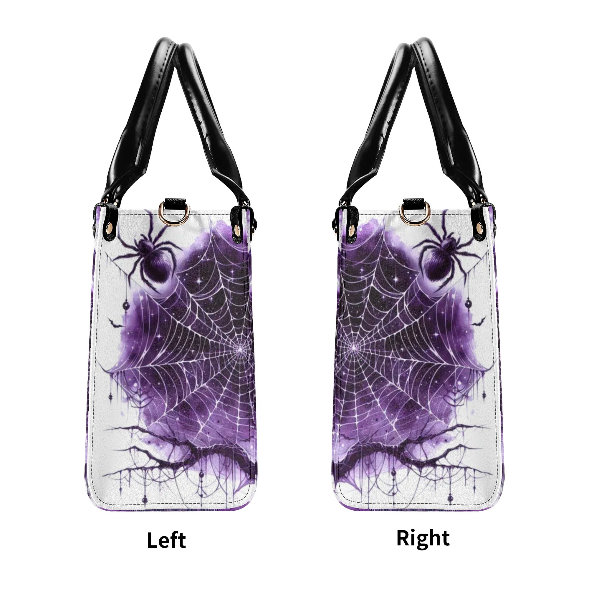 A WEE BIT WICKED HALLOWEEN LEATHER HANDBAG - TLNO0409245