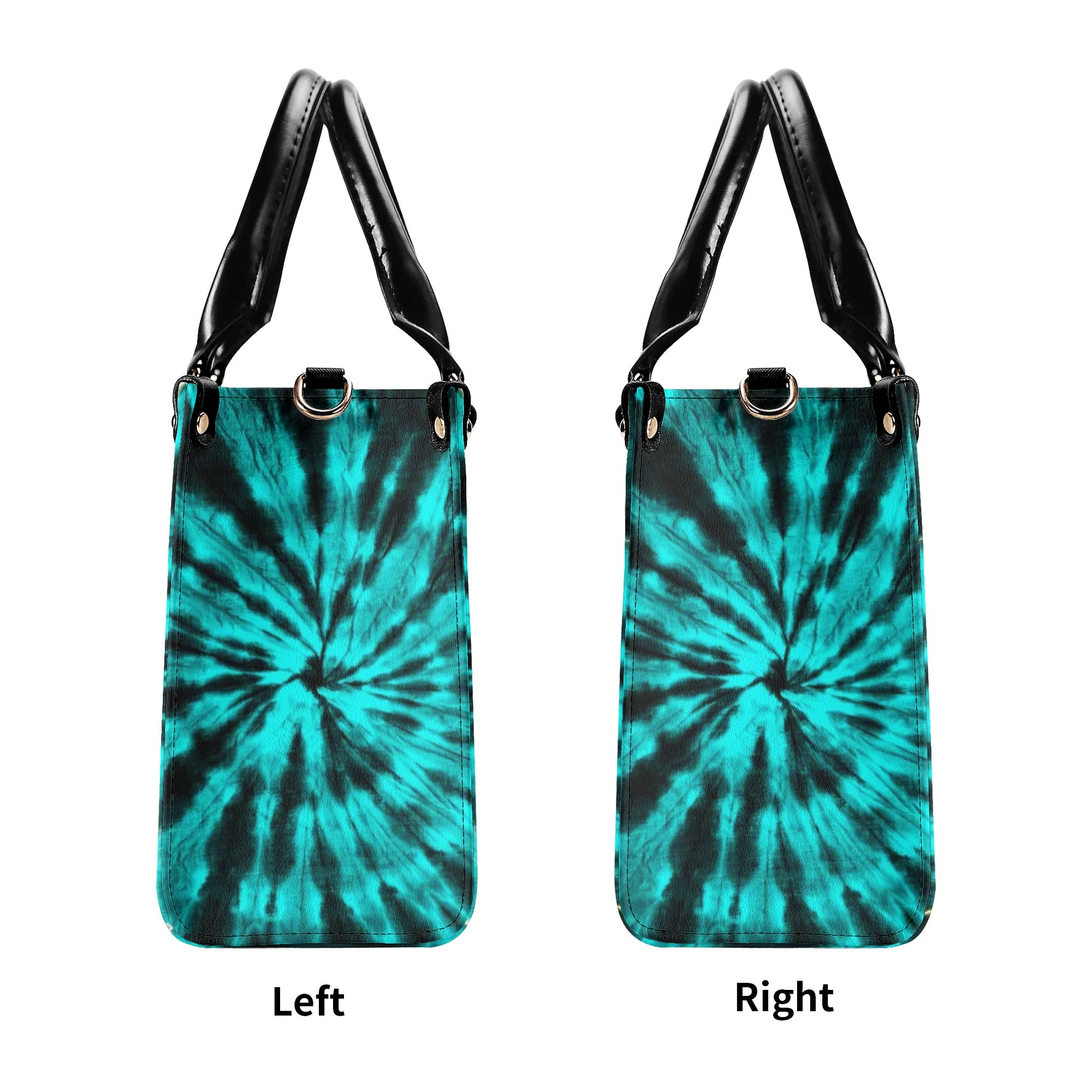 SHE IS SUNSHINE SKULL WINGS TIE DYE LEATHER HANDBAG - TLTW2506241