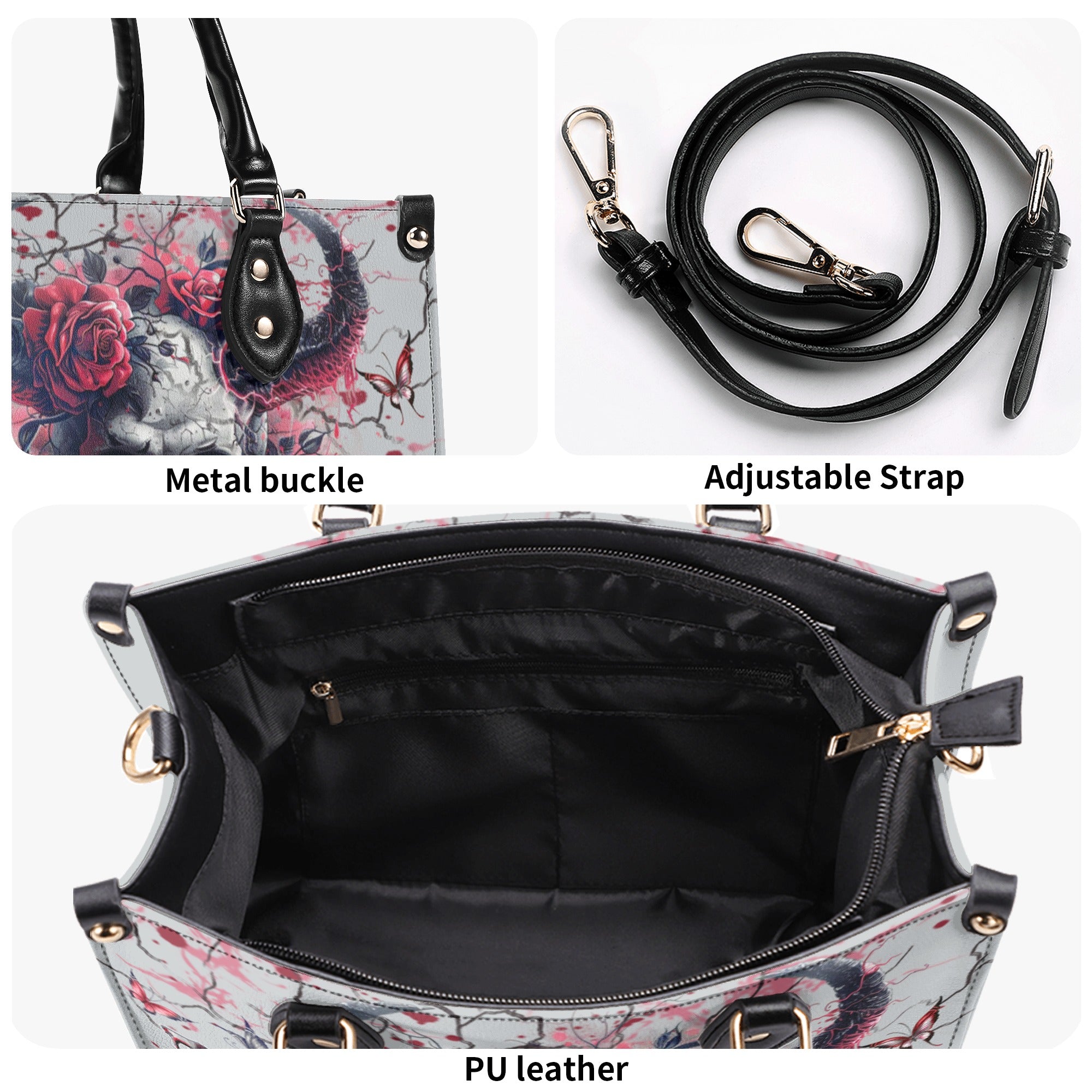 ZERO F GIVEN LEATHER HANDBAG - YHDU0111245