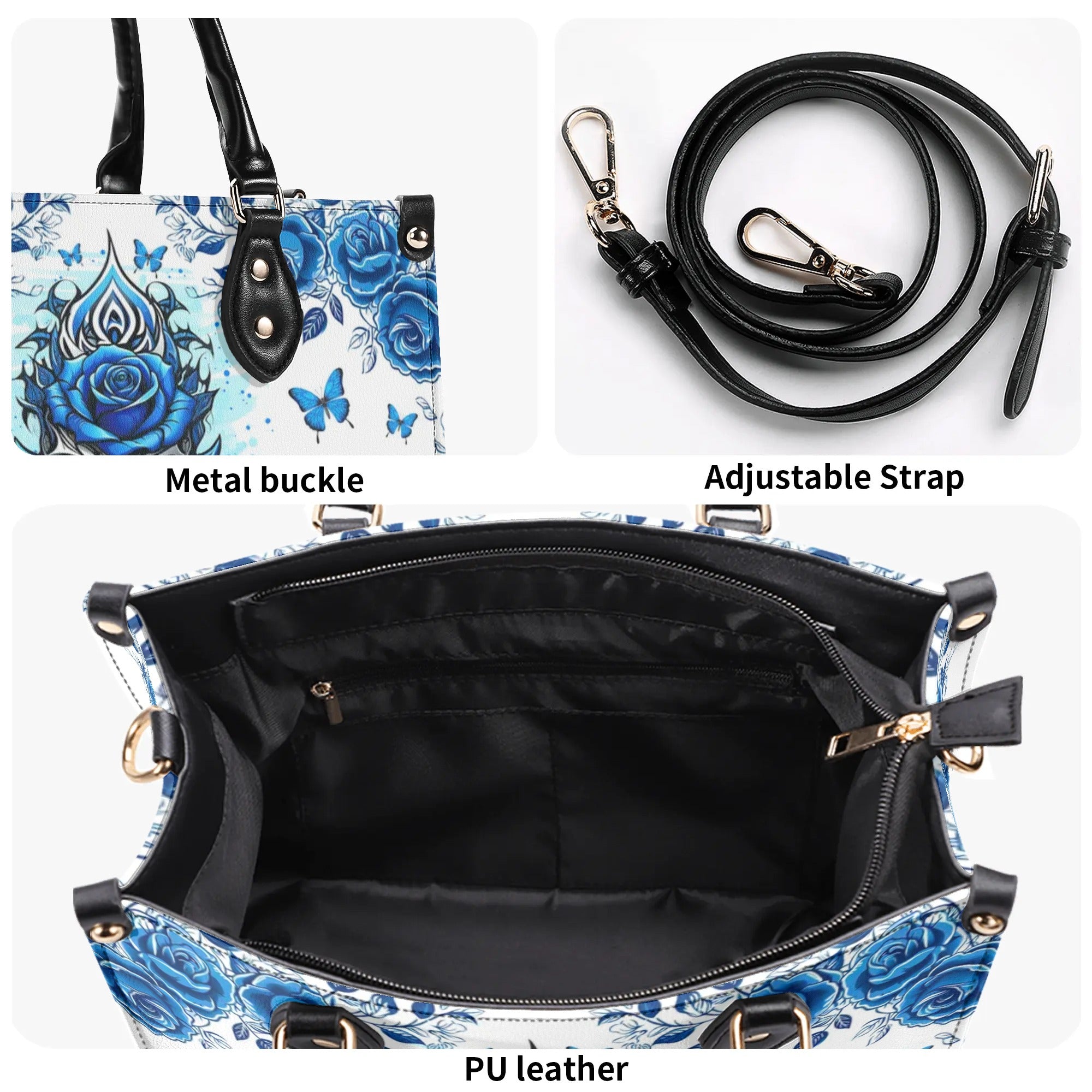 WARNING THIS TATTOOED GIRL LEATHER HANDBAG   - TLNO0210248