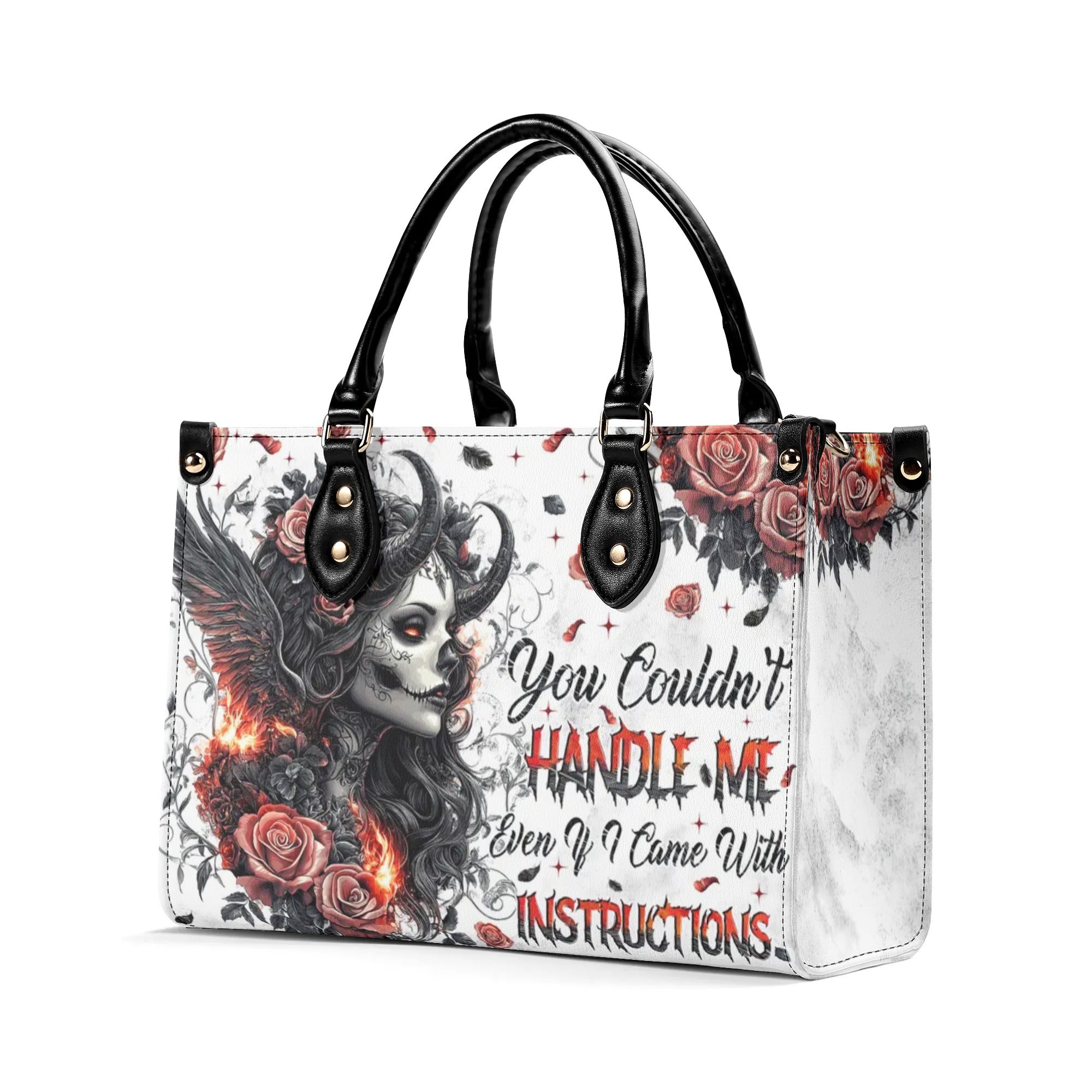 YOU COULDN'T HANDLE ME LEATHER HANDBAG - TYTM3008241