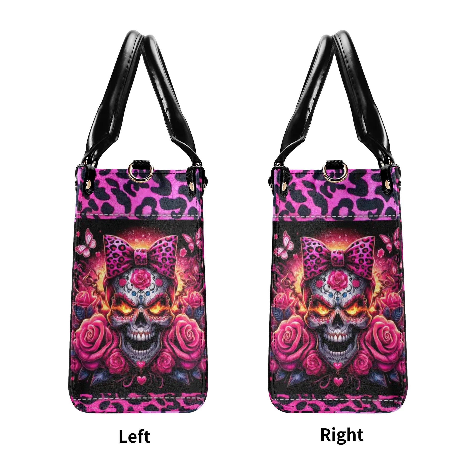 WARNING THIS TATTOOED GIRL LEATHER HANDBAG - TLNZ2805244