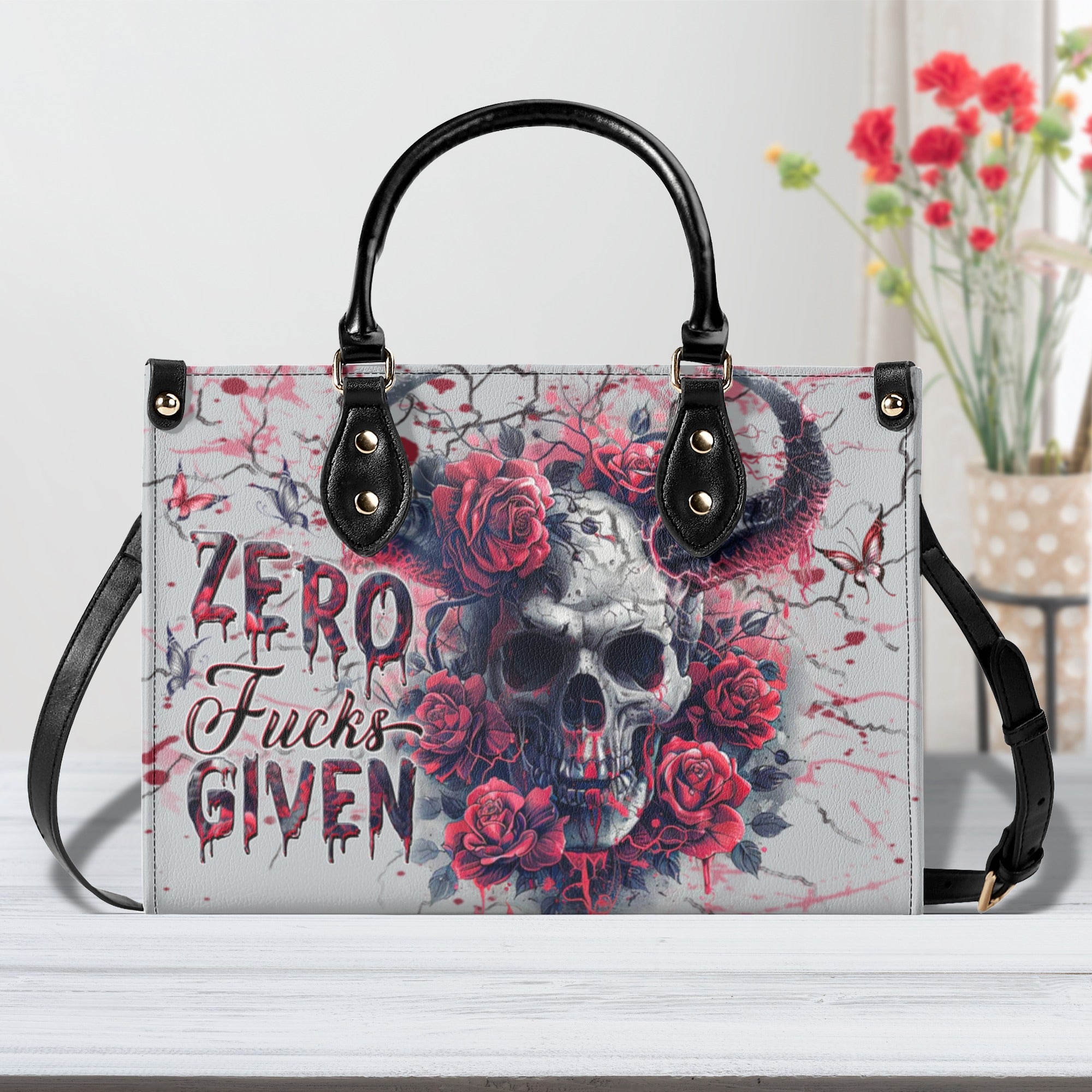 ZERO F GIVEN LEATHER HANDBAG - YHDU0111245