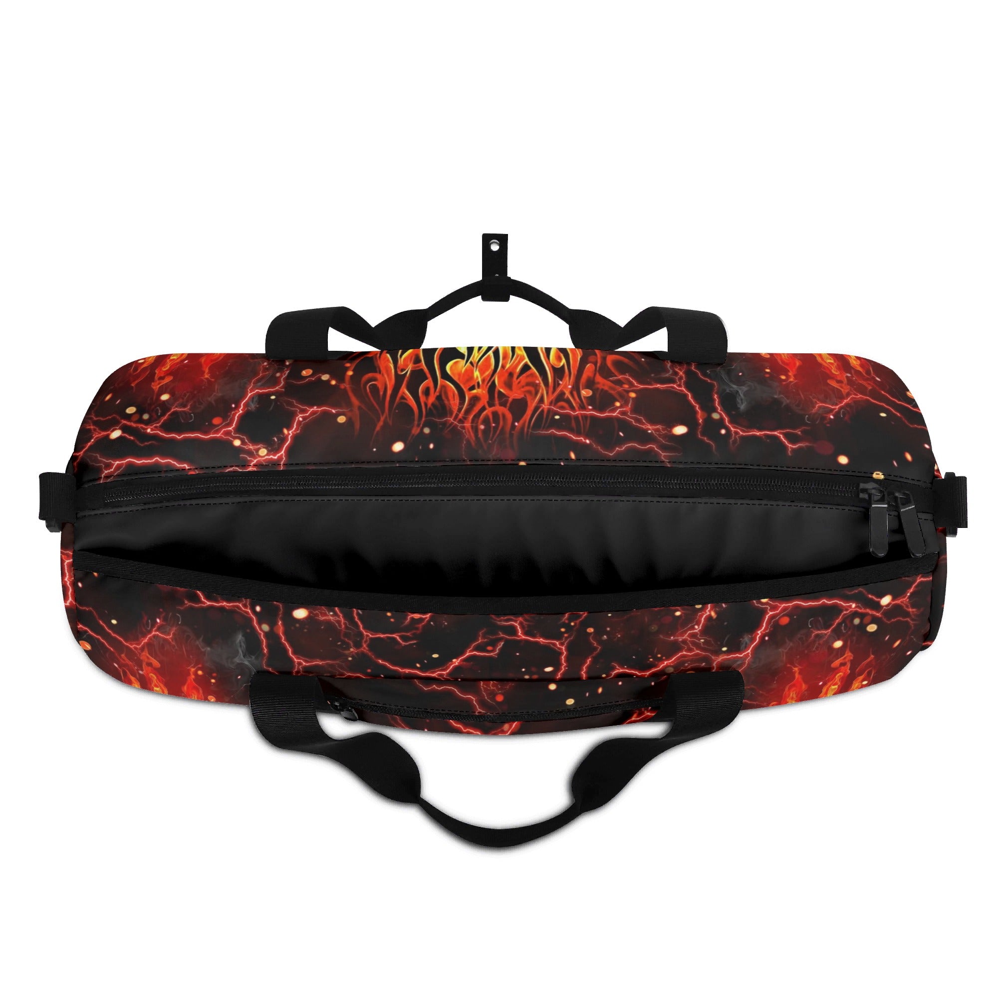 FIRE DEMON SKULL TRAVEL BAG - YHLT1208254