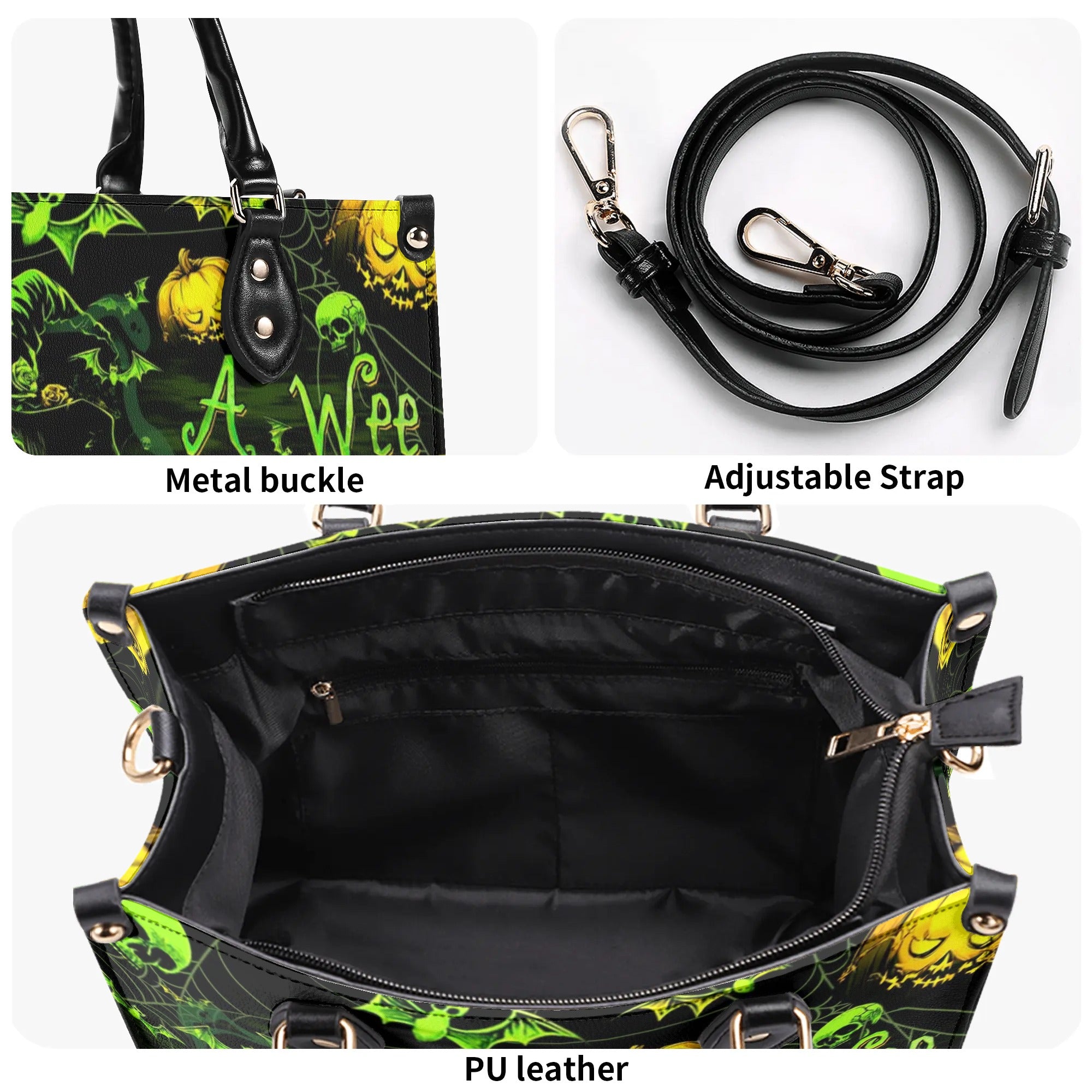 A WEE BIT WICKED LEATHER HANDBAG - TYQY2708242