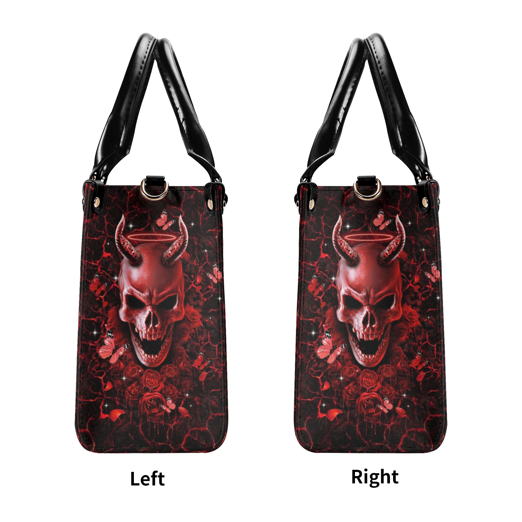 IT'S GOING TO BE ONE OF THOSE DAYS SKULL LEATHER HANDBAG  - TLTR3010247