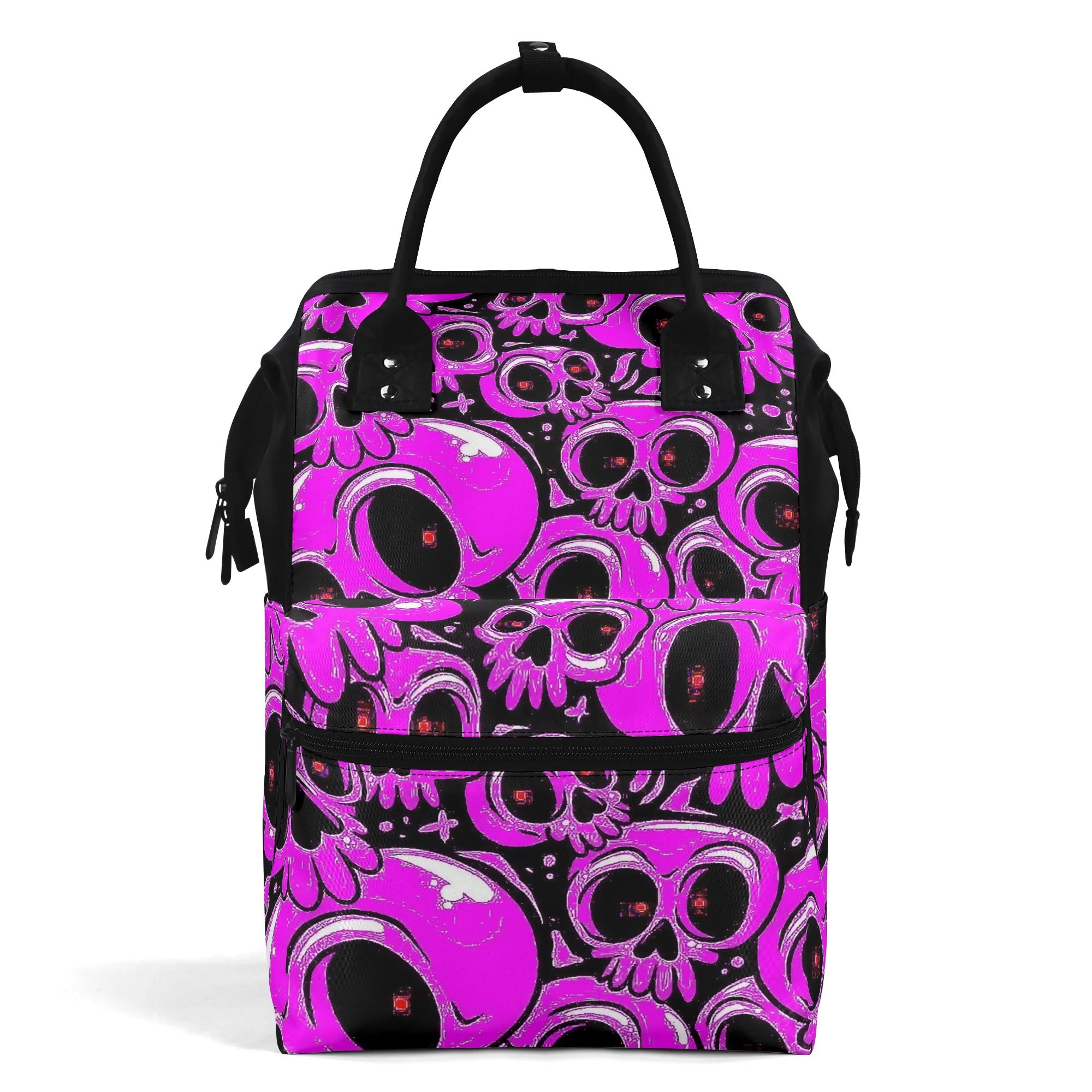 PINK BLACK SKULL BACKPACK - YHLT0309254