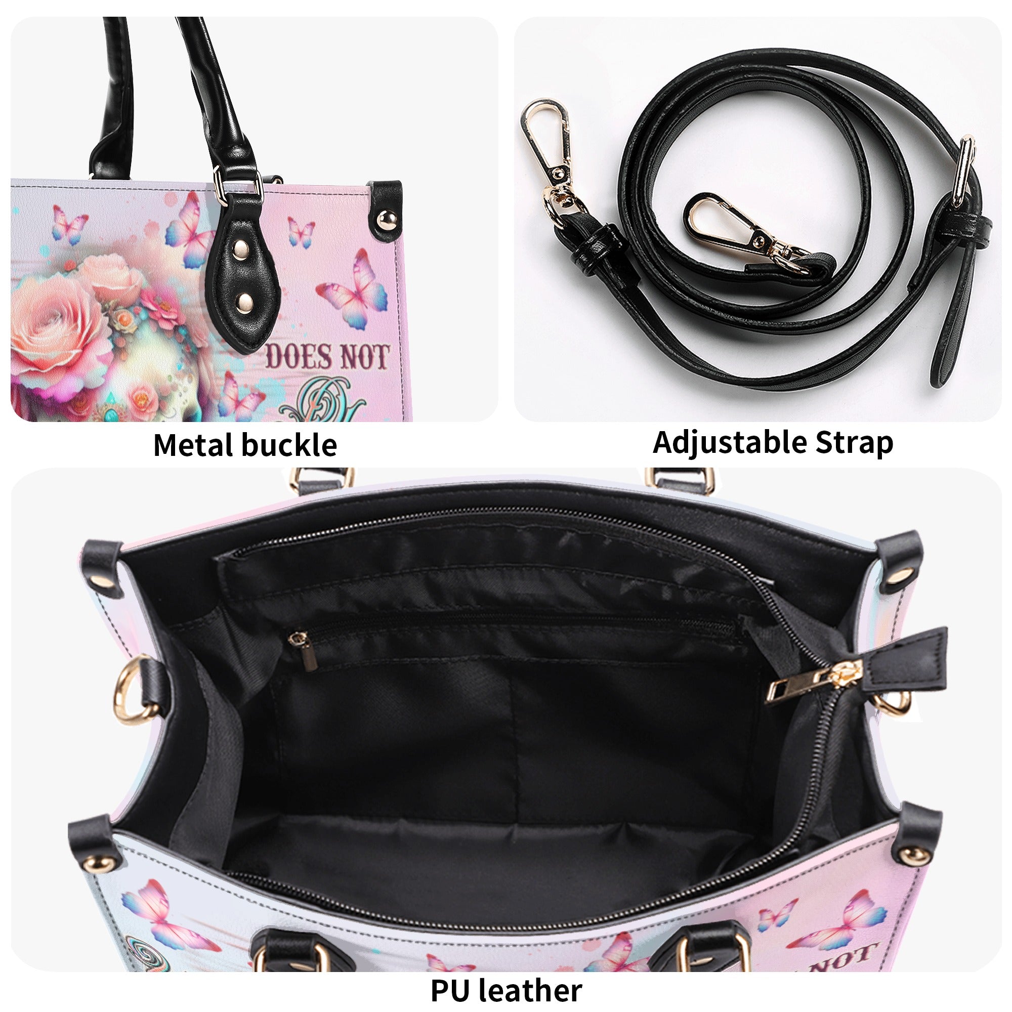 WARNING THIS TATTOOED GIRL  LEATHER HANDBAG - TLTW2211243