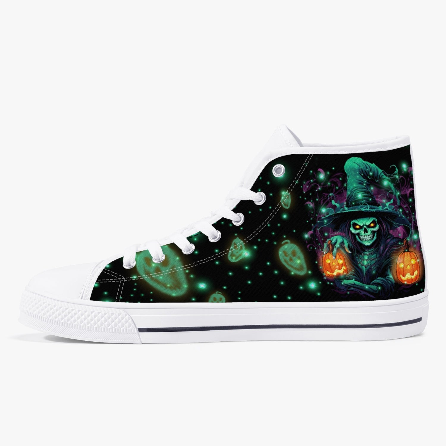 HOCUS POCUS HALLOWEEN HIGH TOP CANVAS SHOES - TYTD1808236