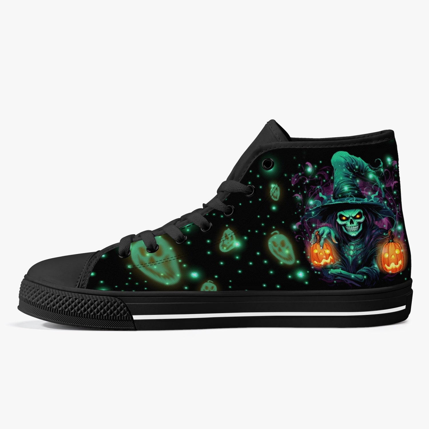 HOCUS POCUS HALLOWEEN HIGH TOP CANVAS SHOES - TYTD1808236