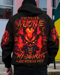 I'M NEVER ALONE SKULL DEMON ALL OVER PRINT - YHDU0312242