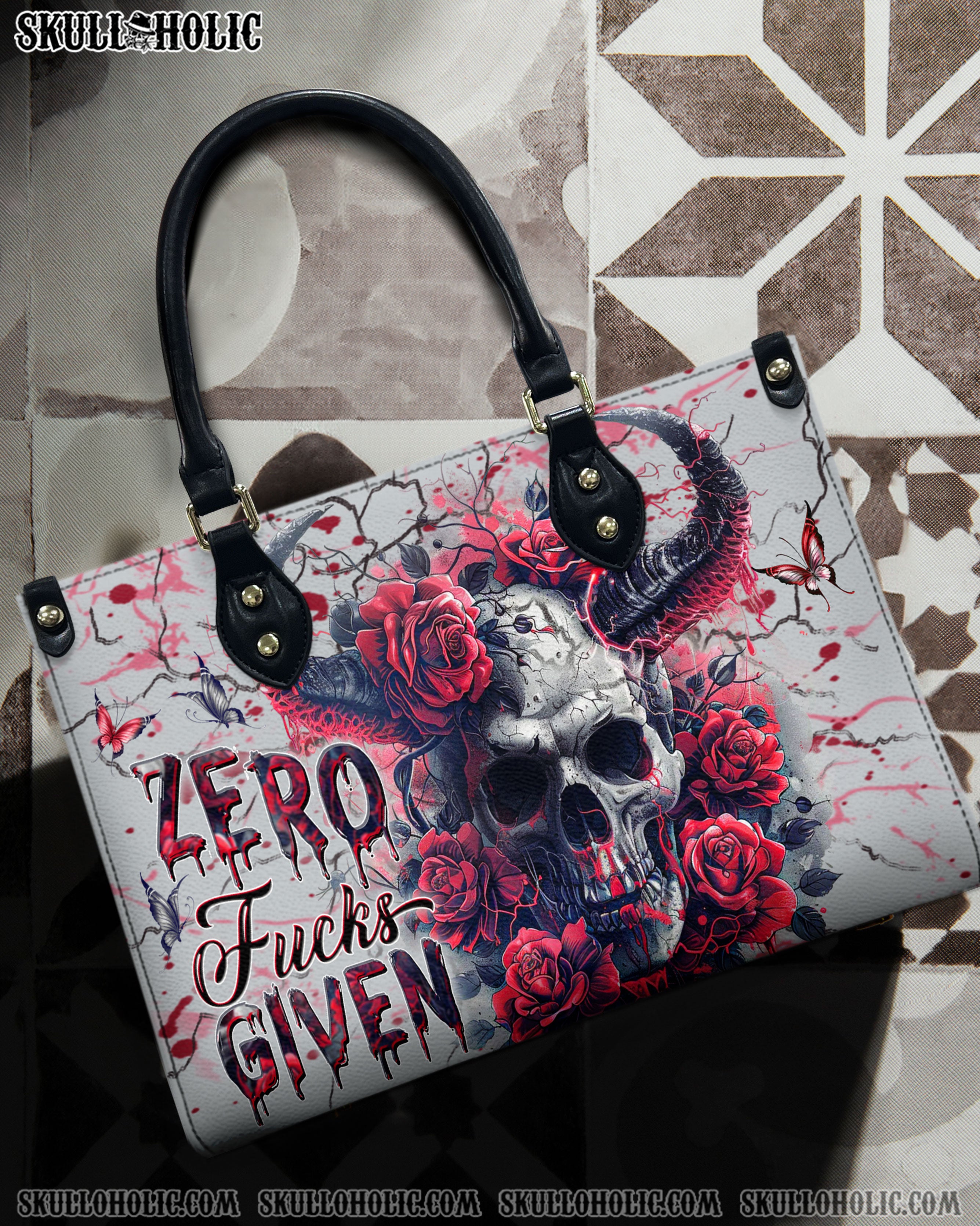 ZERO F GIVEN LEATHER HANDBAG - YHDU0111245