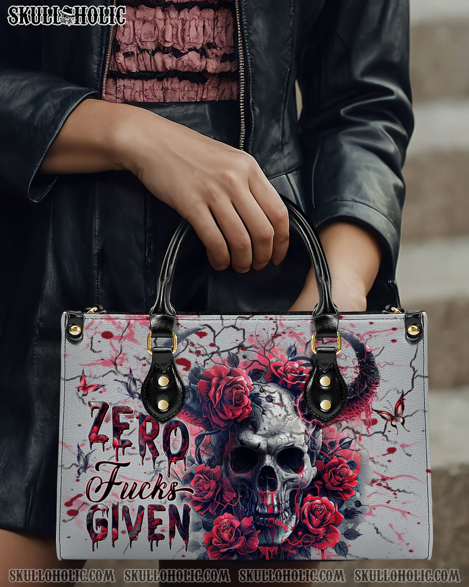 ZERO F GIVEN LEATHER HANDBAG - YHDU0111245