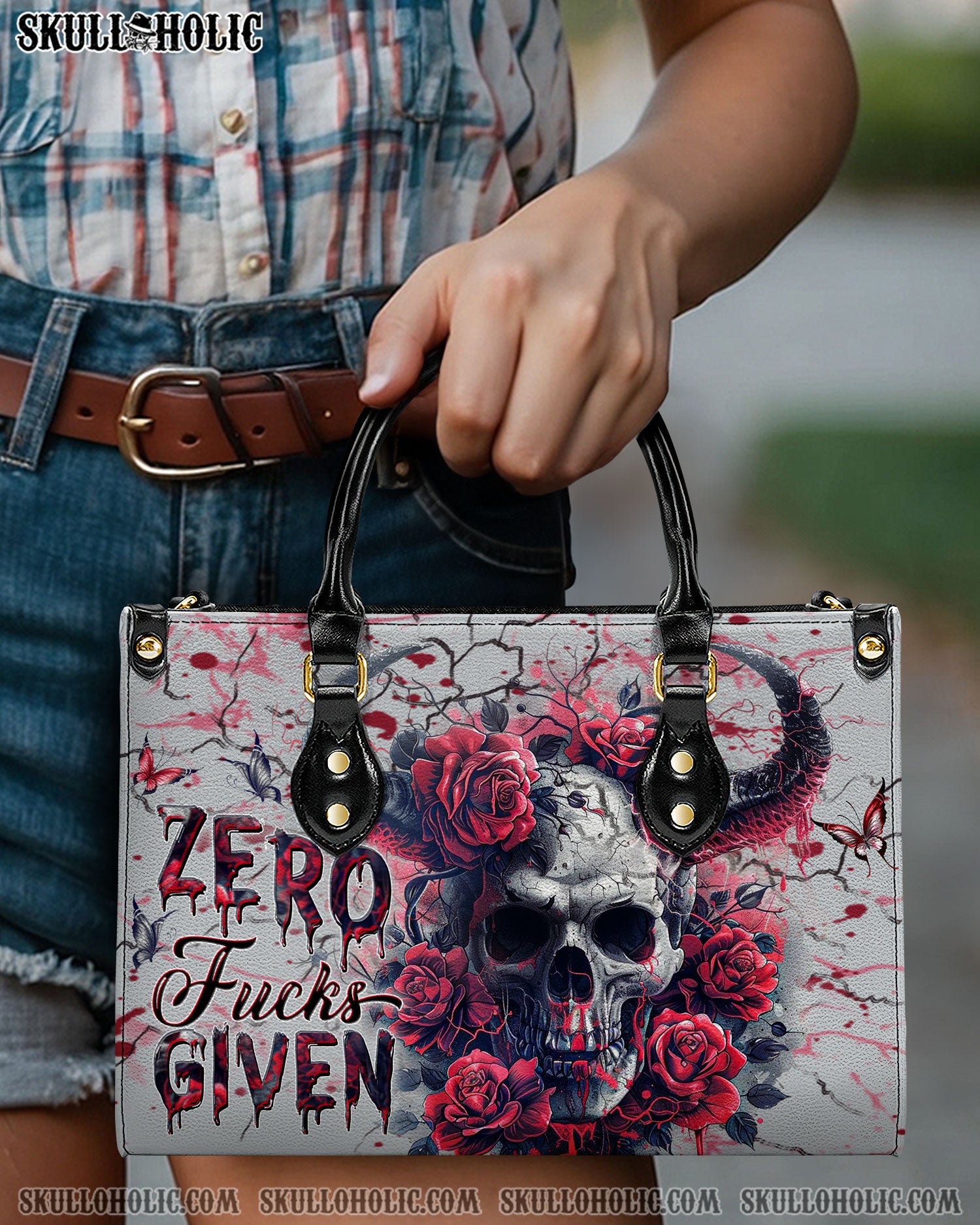 ZERO F GIVEN LEATHER HANDBAG - YHDU0111245