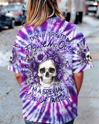 DON'T TRY TO FIGURE ME OUT ALL OVER PRINT - TYQY0506261