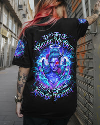 DON'T TRY TO FIGURE ME OUT SKULL ALL OVER PRINT - YHHG2512251