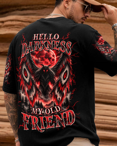HELLO DARKNESS MY OLD FRIEND MOTHMAN ALL OVER PRINT - YHLN1210263