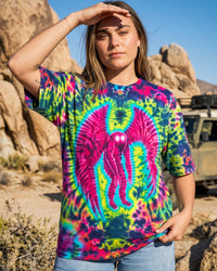 PINK MOTHMAN SWIRL ALL OVER PRINT - TYQY2309268