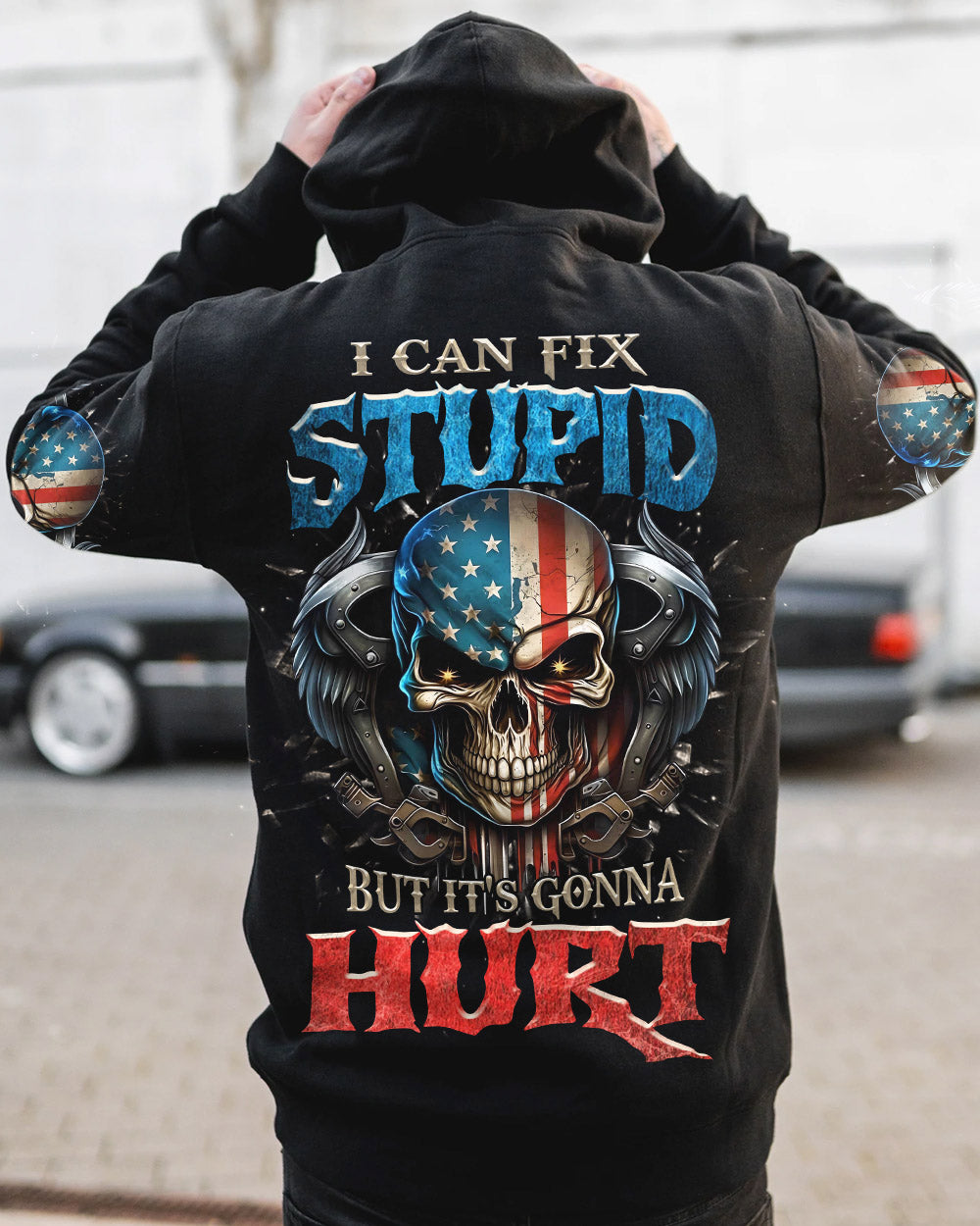 I CAN FIX STUPID BUT IT'S GONNA HURT ALL OVER PRINT - TLNZ2806232