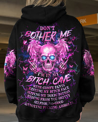 DON'T BOTHER ME SKULL ROSES ALL OVER PRINT - YHHG2310241
