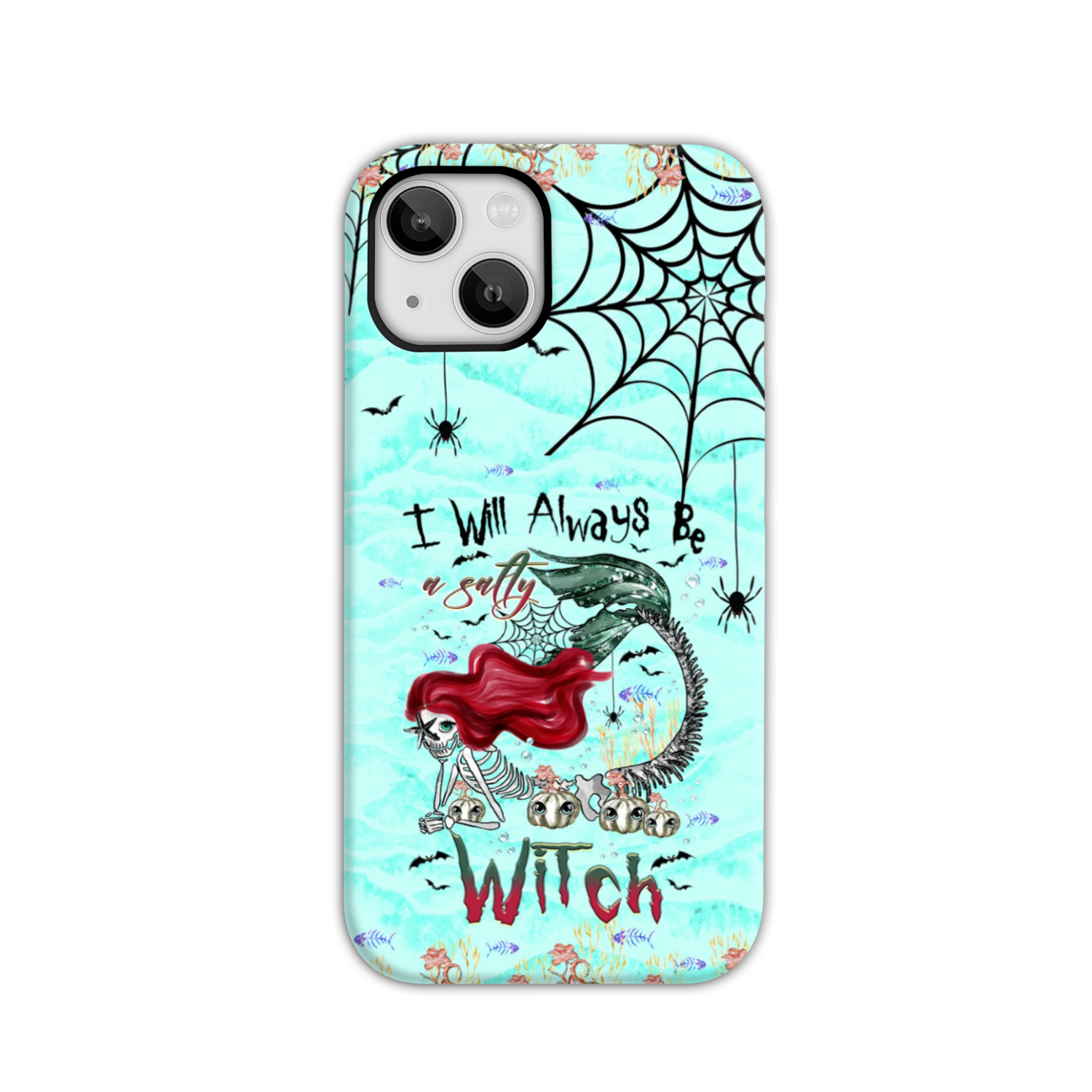 SALTY WITCH MERMAID HALLOWEEN PHONE CASE - TLTR2808231