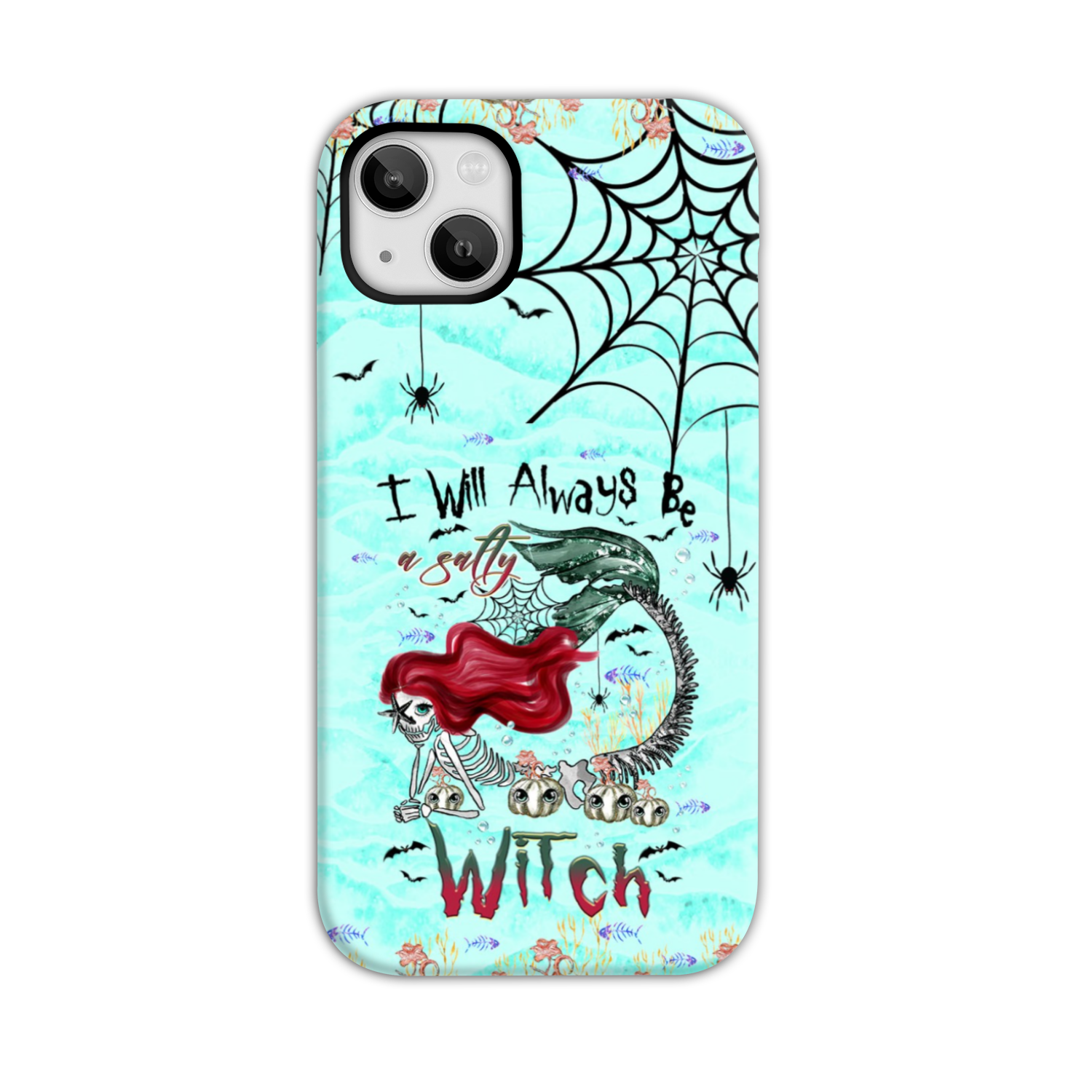 SALTY WITCH MERMAID HALLOWEEN PHONE CASE - TLTR2808231