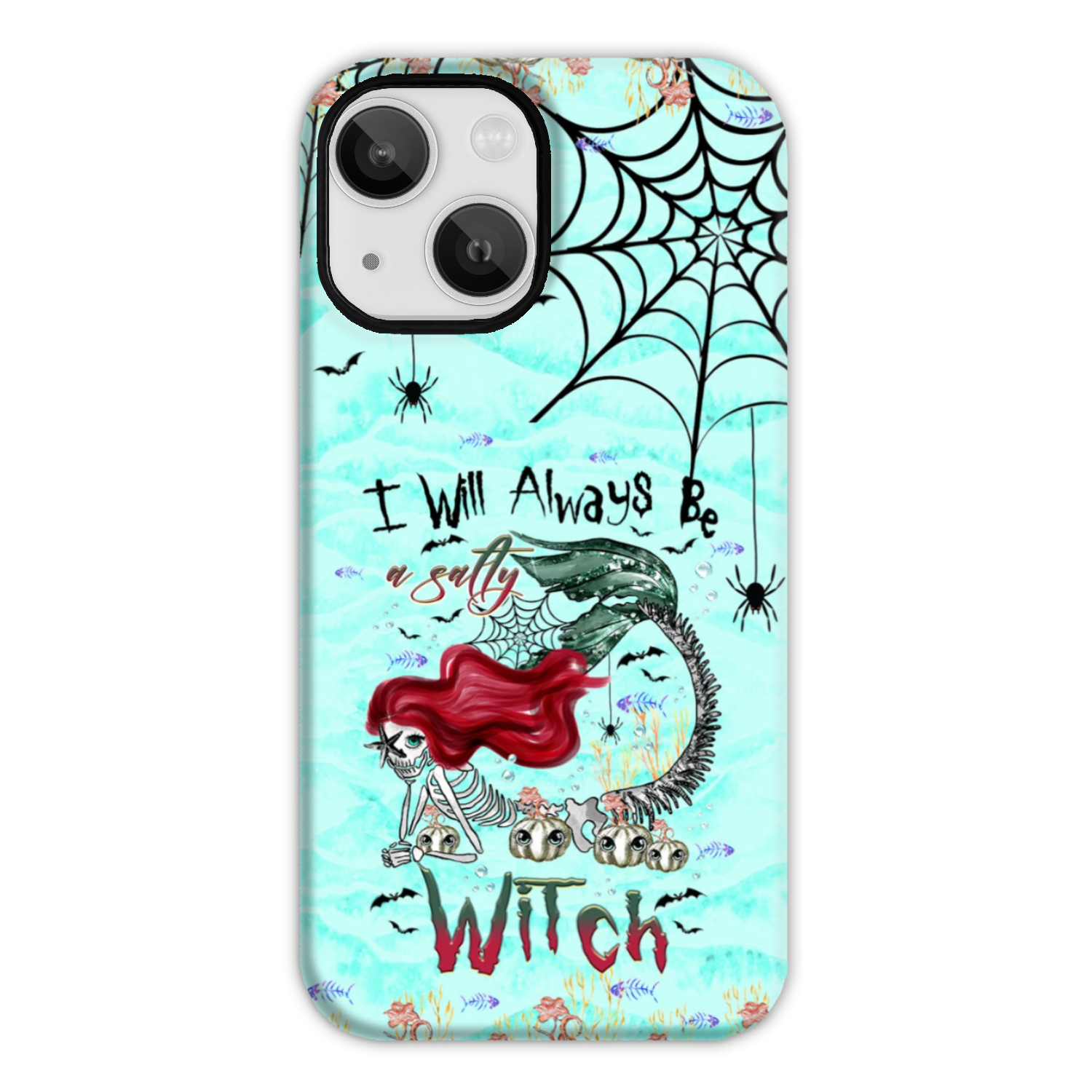 SALTY WITCH MERMAID HALLOWEEN PHONE CASE - TLTR2808231