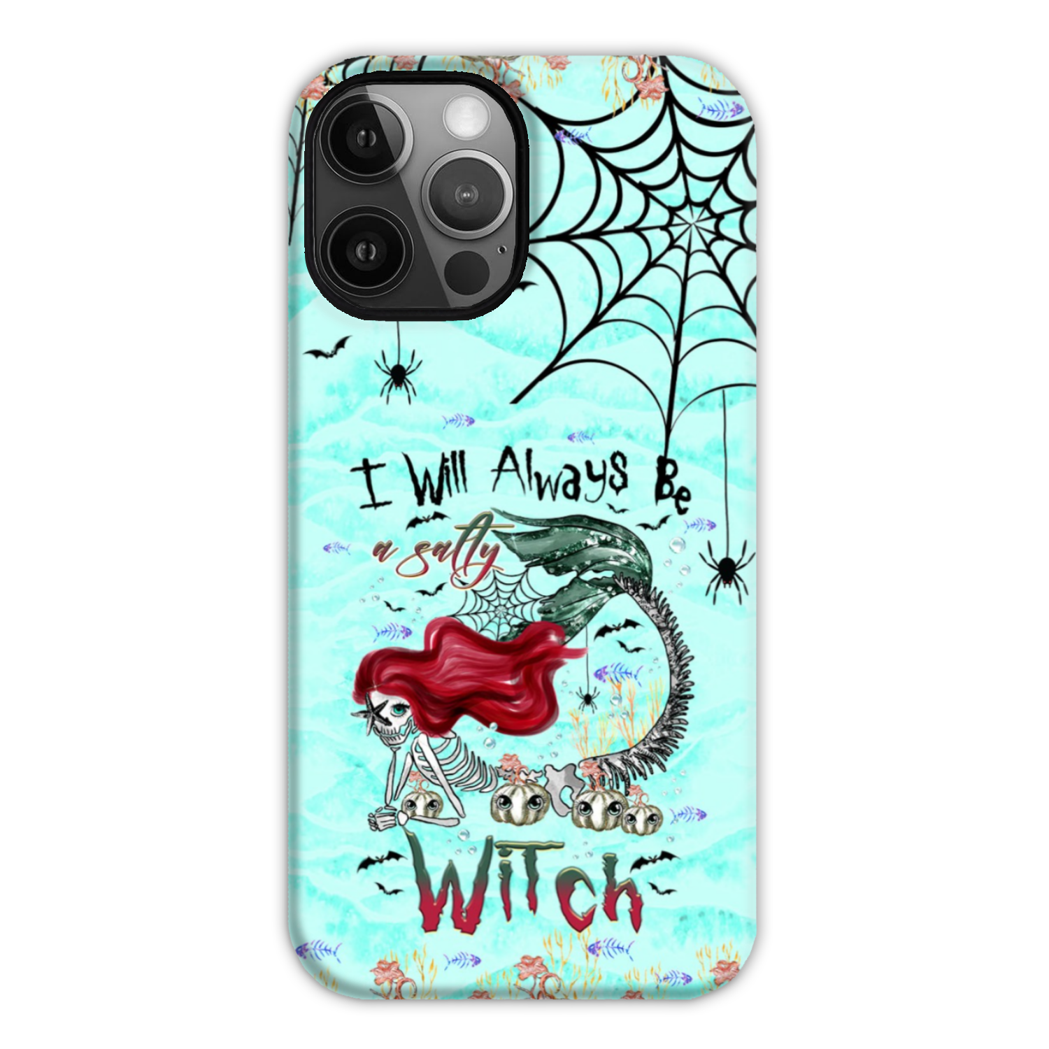 SALTY WITCH MERMAID HALLOWEEN PHONE CASE - TLTR2808231