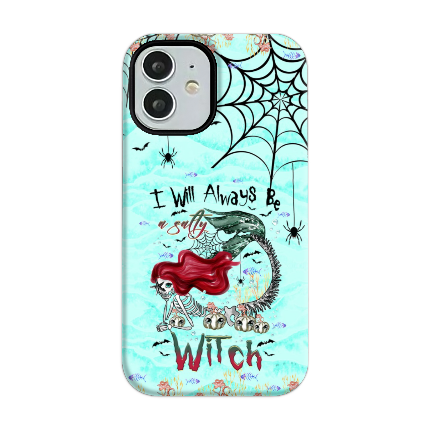 SALTY WITCH MERMAID HALLOWEEN PHONE CASE - TLTR2808231