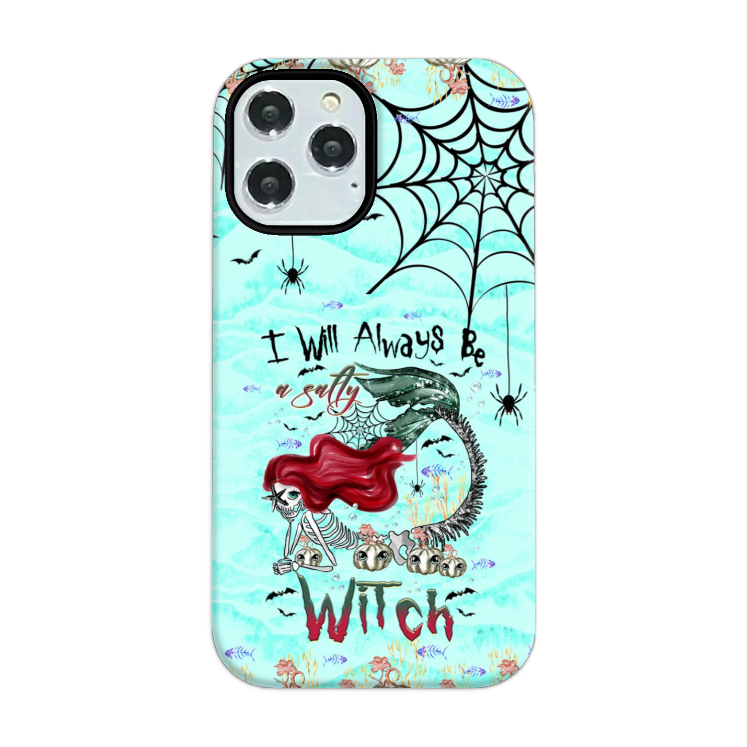 SALTY WITCH MERMAID HALLOWEEN PHONE CASE - TLTR2808231