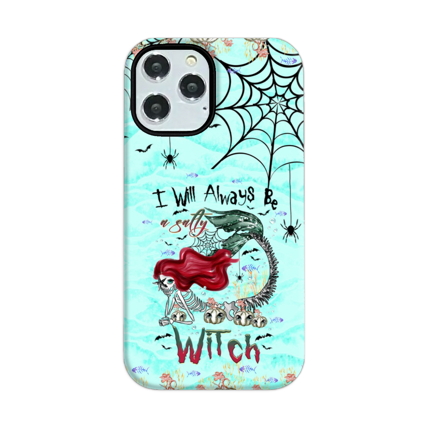 SALTY WITCH MERMAID HALLOWEEN PHONE CASE - TLTR2808231