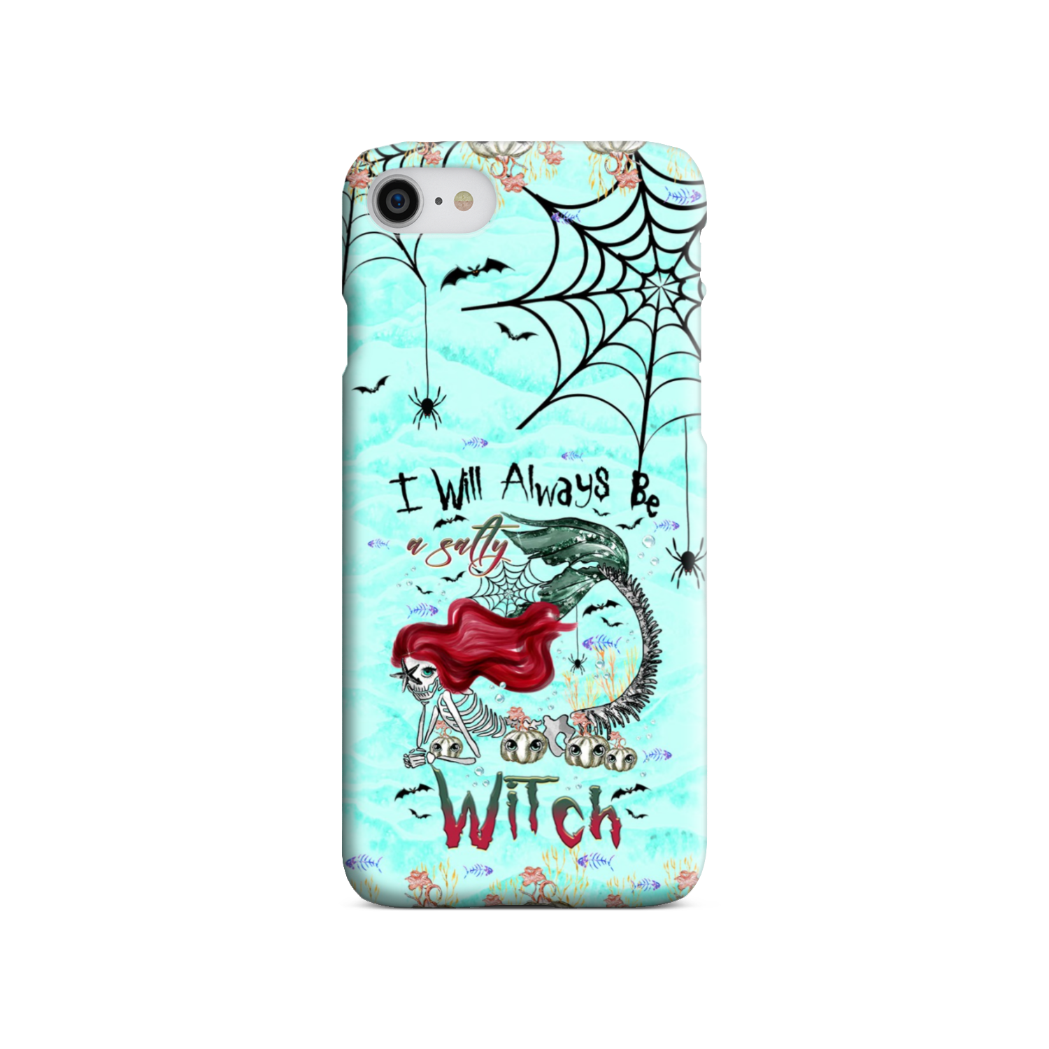 SALTY WITCH MERMAID HALLOWEEN PHONE CASE - TLTR2808231