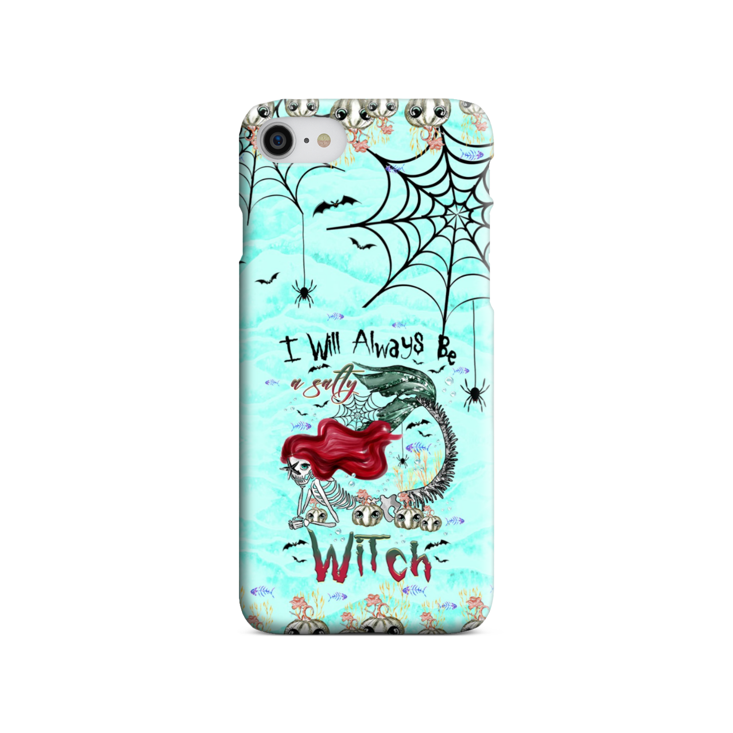 SALTY WITCH MERMAID HALLOWEEN PHONE CASE - TLTR2808231