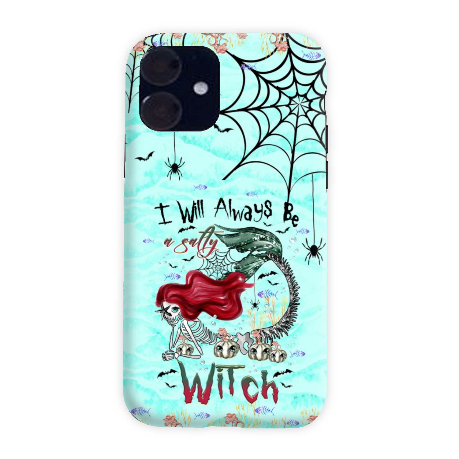 SALTY WITCH MERMAID HALLOWEEN PHONE CASE - TLTR2808231