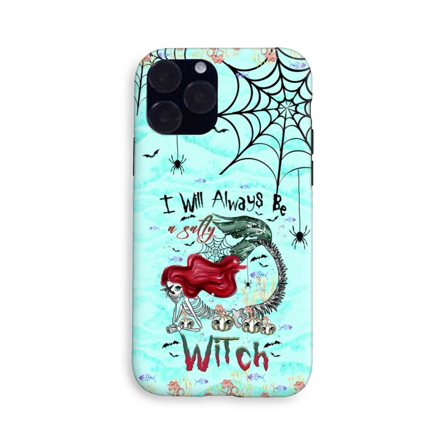 SALTY WITCH MERMAID HALLOWEEN PHONE CASE - TLTR2808231