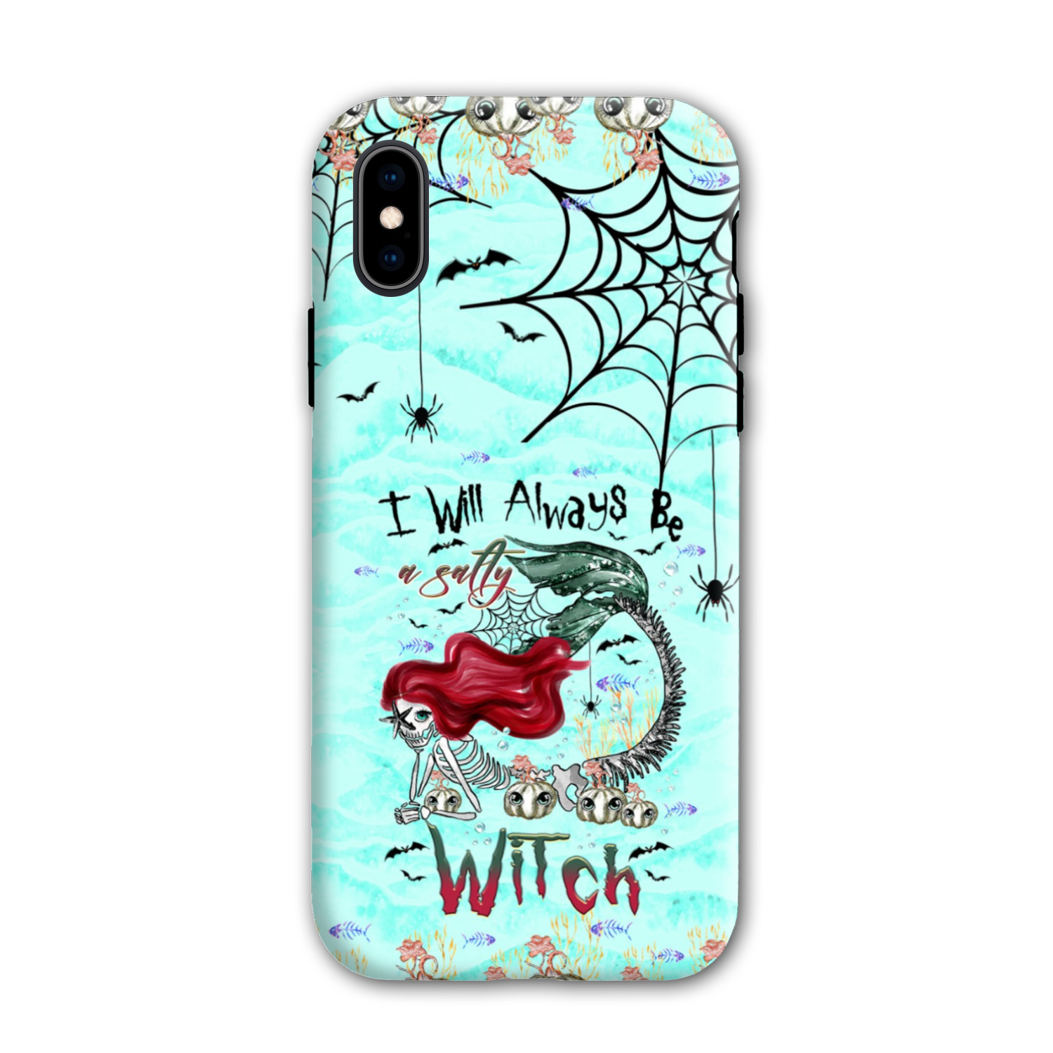 SALTY WITCH MERMAID HALLOWEEN PHONE CASE - TLTR2808231