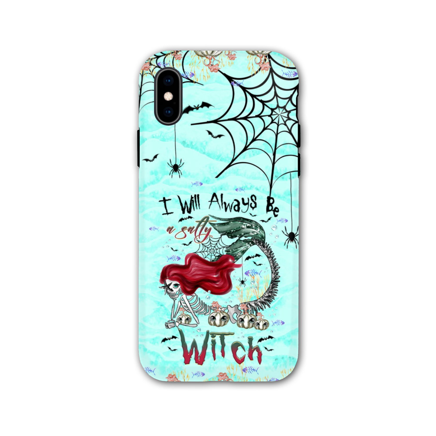 SALTY WITCH MERMAID HALLOWEEN PHONE CASE - TLTR2808231