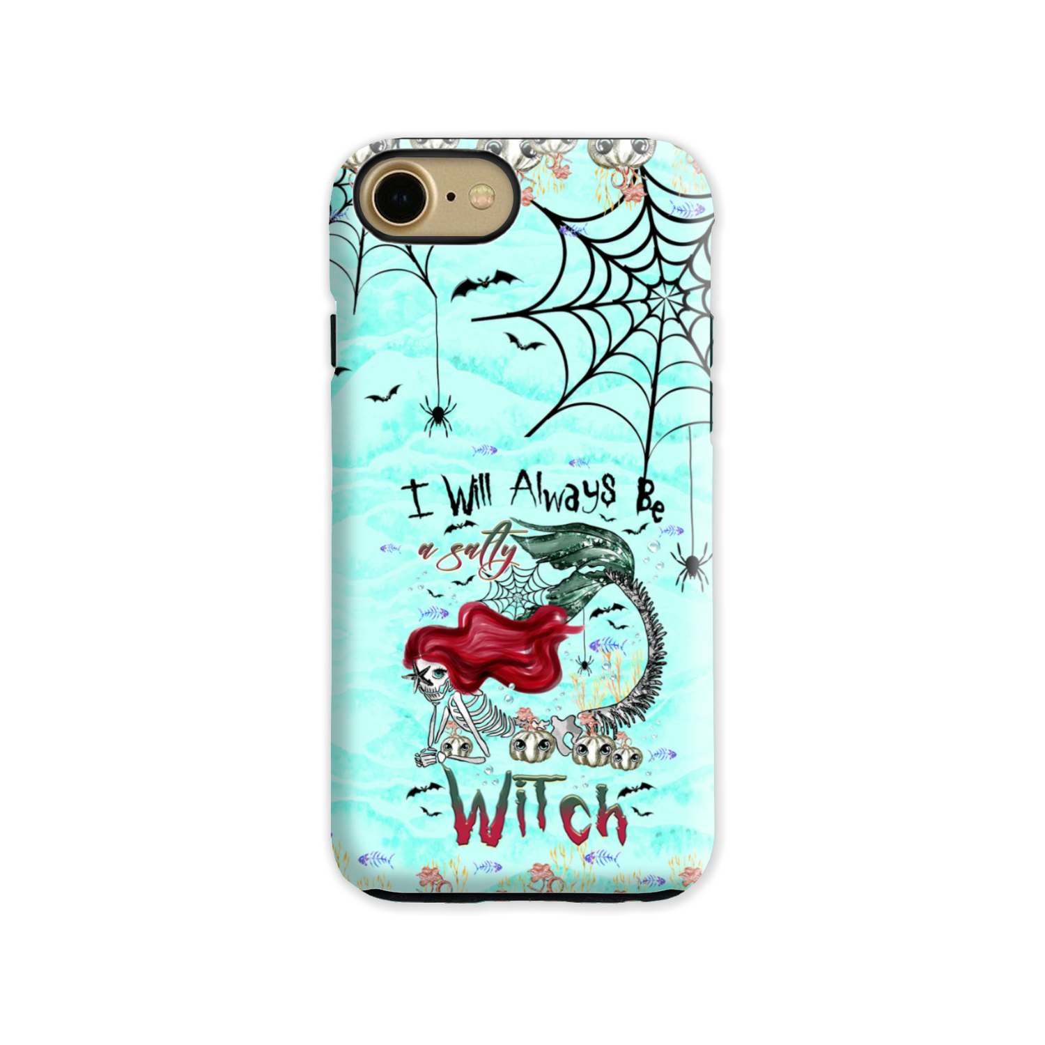 SALTY WITCH MERMAID HALLOWEEN PHONE CASE - TLTR2808231