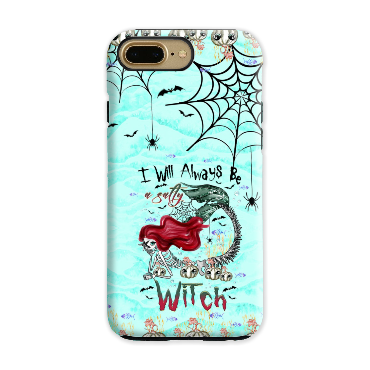 SALTY WITCH MERMAID HALLOWEEN PHONE CASE - TLTR2808231