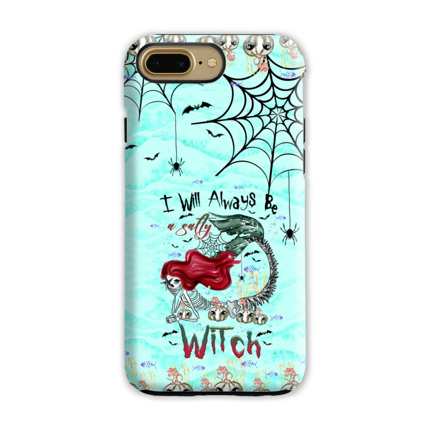 SALTY WITCH MERMAID HALLOWEEN PHONE CASE - TLTR2808231