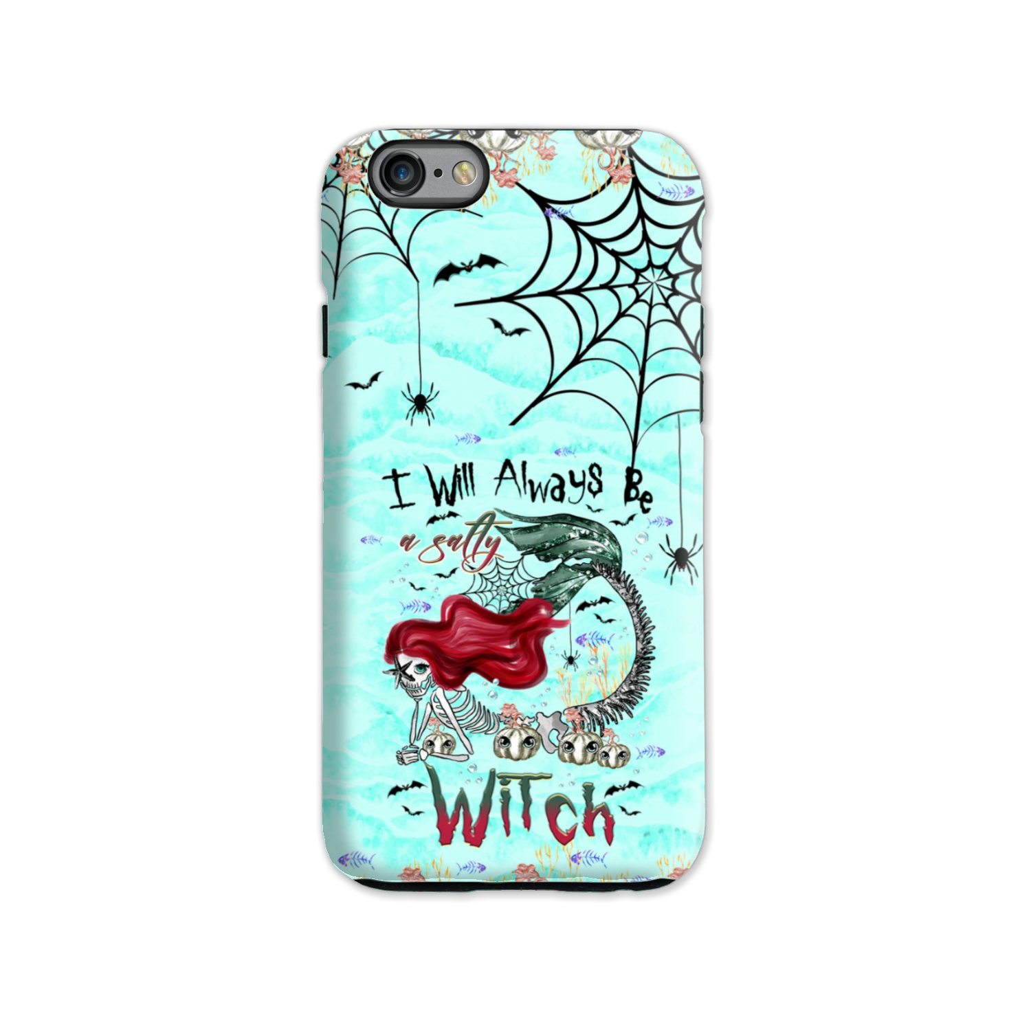 SALTY WITCH MERMAID HALLOWEEN PHONE CASE - TLTR2808231