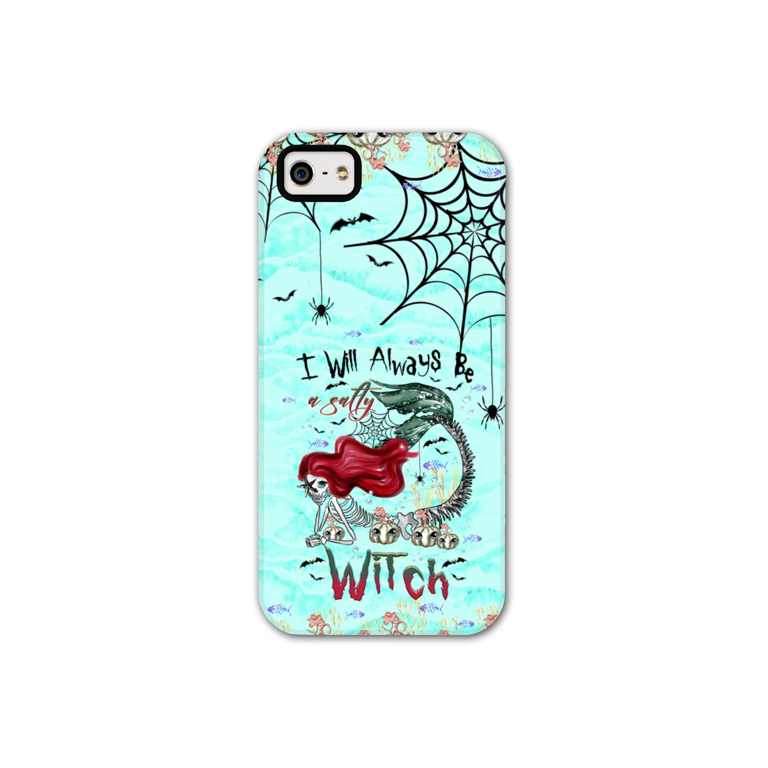 SALTY WITCH MERMAID HALLOWEEN PHONE CASE - TLTR2808231