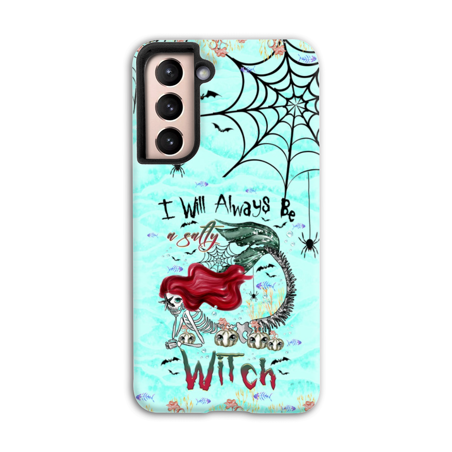 SALTY WITCH MERMAID HALLOWEEN PHONE CASE - TLTR2808231