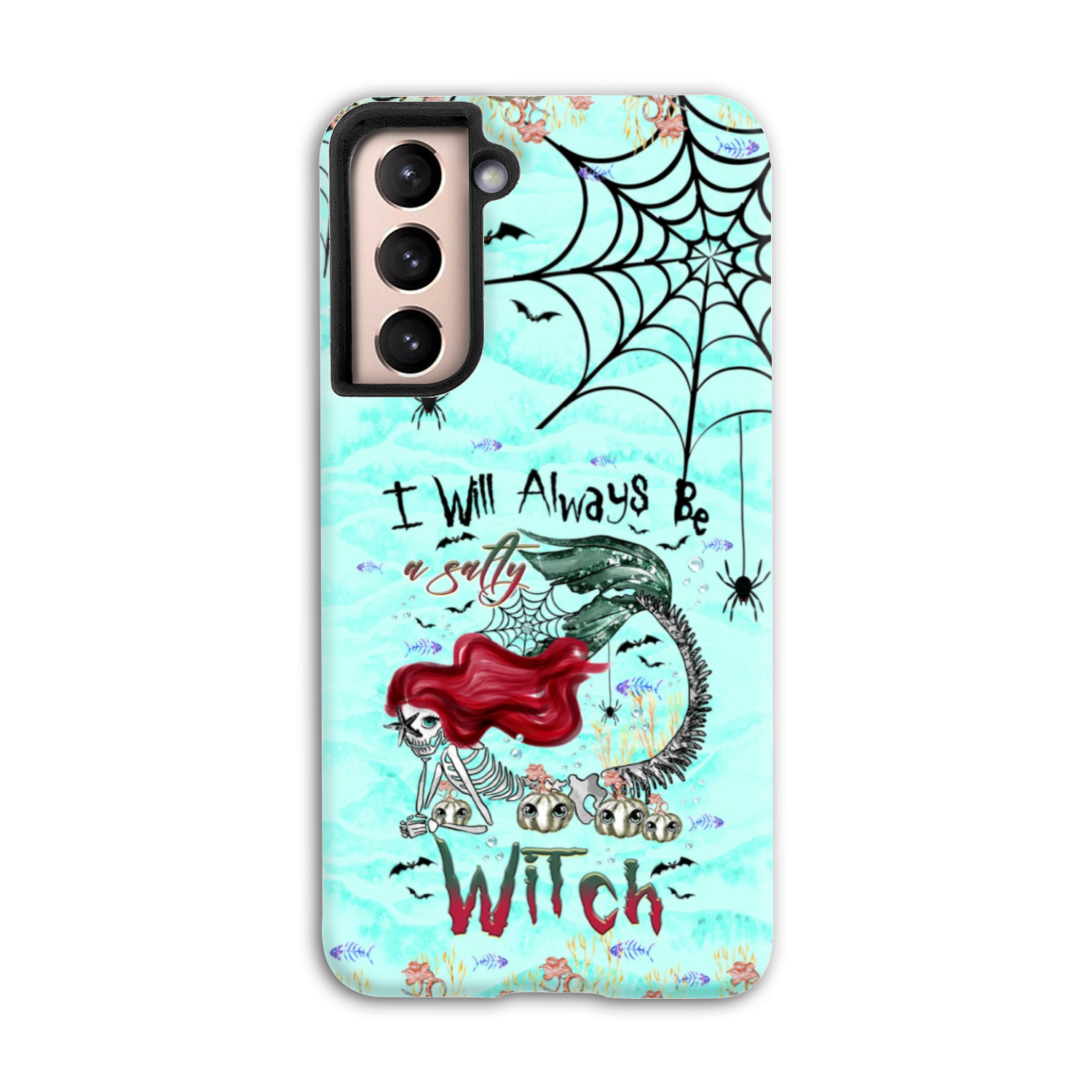 SALTY WITCH MERMAID HALLOWEEN PHONE CASE - TLTR2808231